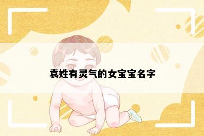 袁姓有灵气的女宝宝名字