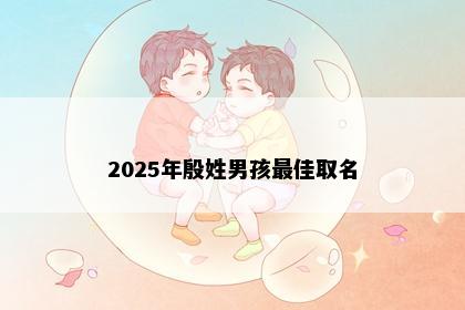 2025年殷姓男孩最佳取名